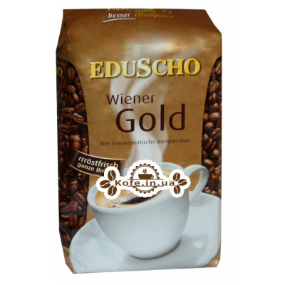 Кава EDUSCHO Wiener Gold зернова 500 г (9002338160051)