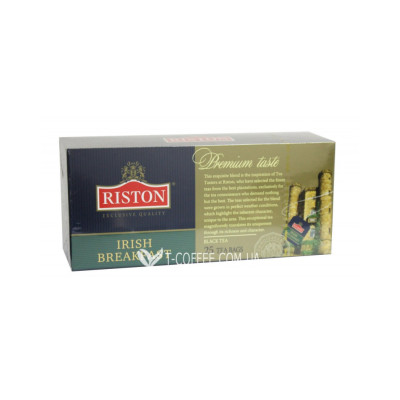 Чай Riston Irish Breakfast Ірландський сніданок 25 х 1,5 г (4792156006369)