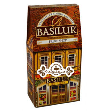 Чай BASILUR Fruit Shop Фруктовый Магазин - Домики 100 г к/п (4792252927308)