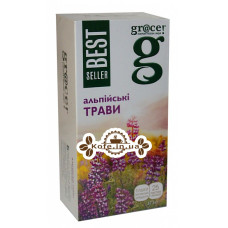 Чай GRACE! Alpine Herbs Альпийские Травы - Бестселлер 25 х 1,5 г (5060207692526)