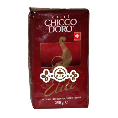 Кофе Chicco d'Oro Elite зерновой 250 г (7610899141253)