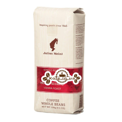 Кофе Julius Meinl № 4 Ethiopia Mocca Sidamo зерновой 250 г