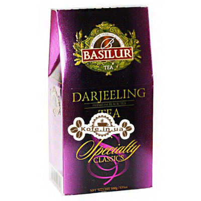 Чай BASILUR Darjeeling Дарджилінг - Обрана Класика 100 г к / п (4792252920712)