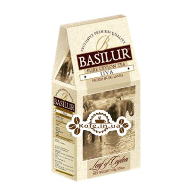 Чай BASILUR Uva Ува - Лист Цейлону 100 г к / п (4792252100060)