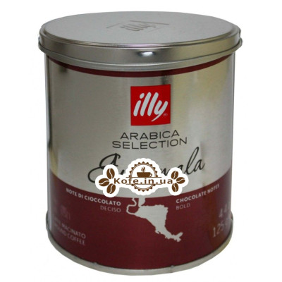 Кофе illy Guatemala Arabica Selection молотый 125 г ж/б (8003753939940)