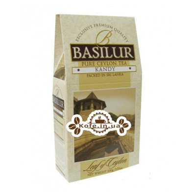 Чай BASILUR Kandy Канді - Лист Цейлону 100 г к / п (4792252100084)