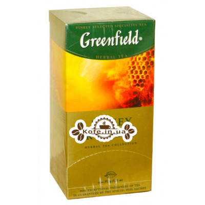 Чай Greenfield Honey Rooibos Медовий Ройбуш 25 х 1,5 г (4820022862884)
