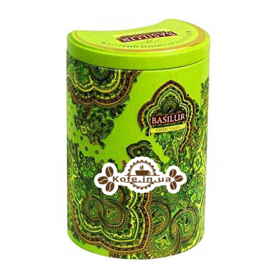 Чай BASILUR Green Valley Зелена Долина - Східна 100 г ж / б (4792252924635)