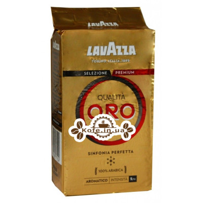 Кофе Lavazza Qualita Oro молотый 250 г (внутренний рынок) (8000070012233)