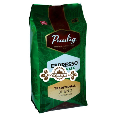 Кофе Paulig Espresso Originale Traditional Blend зерновой 1 кг (6418474039015)