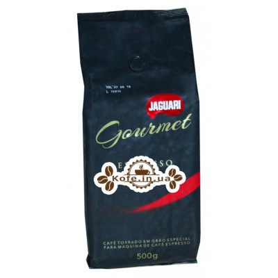 Кава Jaguari Gourmet Espresso зернова 500 г (7896360210028)