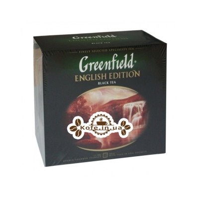 Чай Greenfield English Edition Английская Коллекция 50 х 2 г (4823096806679)