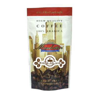 Кофе Manhattan Classic растворимый 50 г эконом. пак. (5904277114550)