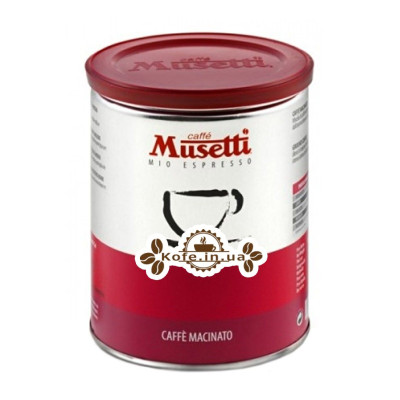 Кава Musetti Rosso 250 г мелена