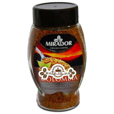 Кава Mirador Colombia розчинна 100 г ст. б. (5904277117353)