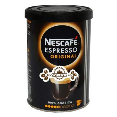 Кофе Nescafe Espresso Original растворимый 95 г ж/б (7613034870940)