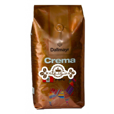 Кава Dallmayr Crema d'Oro Selection Des Jahres Peru зернова 1 кг (4008167035503)