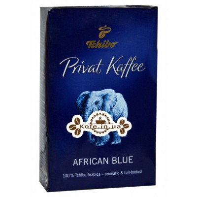 Кофе Tchibo Privat Kaffee African Blue молотый 250 г (4046234659696)