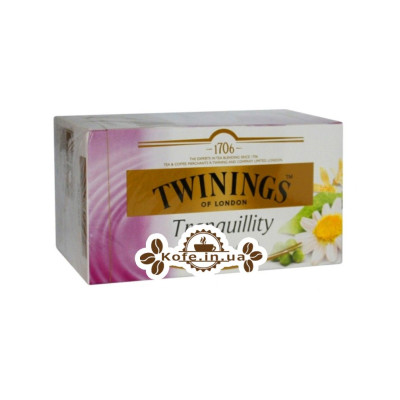 Чай TWININGS Tranquillity Липа Ромашка 20 х 1,5 г (070177231972)