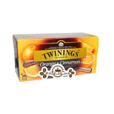 Чай TWININGS Orange Cinnamon Апельсин Кориця 25 х 2 г (070177071349)