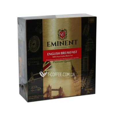 Чай EMINENT English Breakfast Англійський сніданок 100 х 2 г к / п
