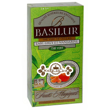 Чай BASILUR Earl Grey Mandarin Ерл Грей Мандарин - Чарівні Фрукти 25 х 2 г (4792252934559)