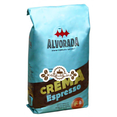Кофе ALVORADA Crema Espresso зерновой 500 г (9002517300049)