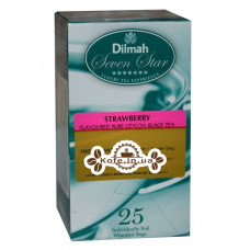 Чай Dilmah Seven Star Black Tea Strawberry Клубника 25 x 2 г