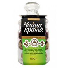 Личи с Красной Сливой зеленый вязаный чай Чайна Країна 100 г ст. б.