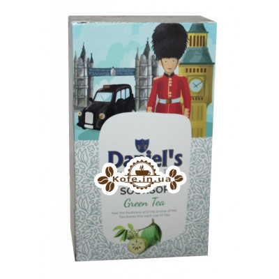 Чай Daniel's Soursop Green Tea 100 г к/п (4796017690582)