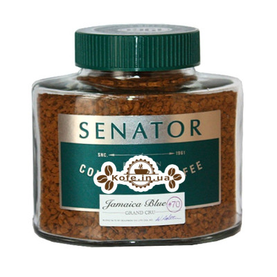 Кофе SENATOR Jamaica Blue растворимый 100 г ст. б.
