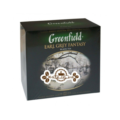 Чай Greenfield Earl Grey Fantasy Ерл Грей 50 х 2 г (4823096806716)