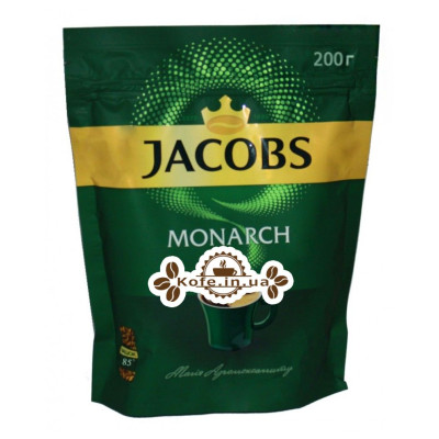 Кофе Jacobs Monarch растворимый 200 г эконом. пак. (4820206290120)