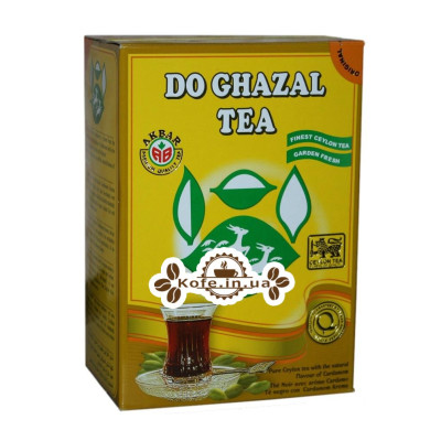 Чай AKBAR Do Ghazal Pure Ceylon Tea Cardamom 500 г к / п (5014176007737)