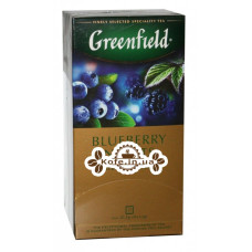 Чай Greenfield Blueberry Nights Черника Ежевика 25 х 1,5 г (4823096806020)