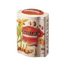 Чай BASILUR Red Hot Ginger Tea Палаючий Імбир - Фруктові Коктейлі 100 г ж / б (4792252918030)