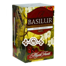 Чай BASILUR Sweet Cherry Черешня - Чарівні Фрукти 20 х 2 г (4792252920866)