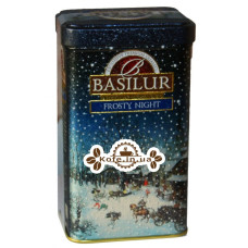Чай BASILUR Frosty Night Морозная Ночь - Морозная 85 г ж/б (4792252932067)