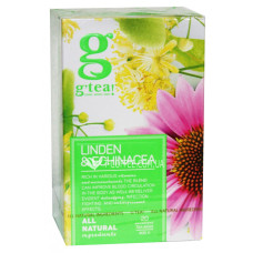 Чай GRACE! Green Tea Linden Echinacea Зеленый чай Липа Эхинацея - The Bright Collection 20 х 2 г (5060207695879)