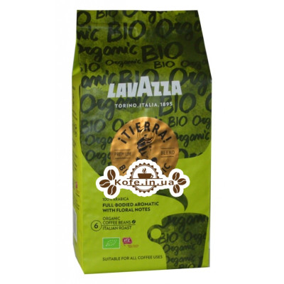 Кофе Lavazza Tierra Bio-Organic зерновой 500 г (8000070021631)