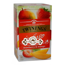 Чай TWININGS Infuso Strawberry Mango Полуниця Манго 20 х 2 г (070177177676)