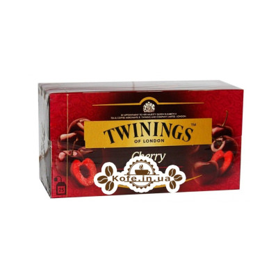Чай TWININGS Cherry Tea Вишня 25 х 2 г (070177137830)