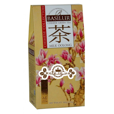 Чай BASILUR Milk Oolong Молочный Оолонг - Китайская 100 г к/п (4792252100220)