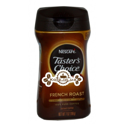 Кофе Nescafe Taster's Choice French Roast растворимый 198 г (028000304508)
