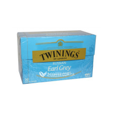 Чай TWININGS Russian Earl Grey Русский Ерл Грей 20 х 1,5 г к / п (5055953900469)