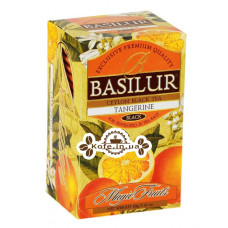 Чай BASILUR Tangerine Мандарин - Чарівні Фрукти 20 х 2 г (4792252920873)