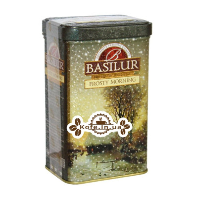 Чай BASILUR Frosty Morning Морозний Ранок - Морозна 85 г ж / б (4792252932074)