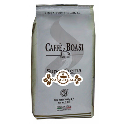 Кава Boasi Super Crema зернова 1 кг (8003370071108)