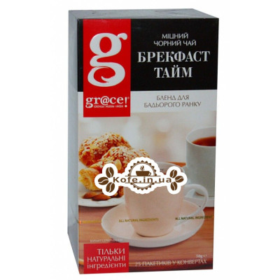 Чай GRACE! Breakfast Time Время Завтрака 25 х 2 г (5060207690683)