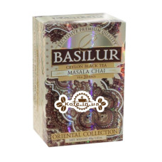 Чай BASILUR Masala Chai Масала - Восточная 20 х 2 г